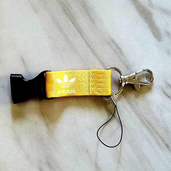 Adidas Lanyard Detachable Key Badge Holder - Picture 4 of 5